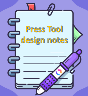 Press Tool Design notes